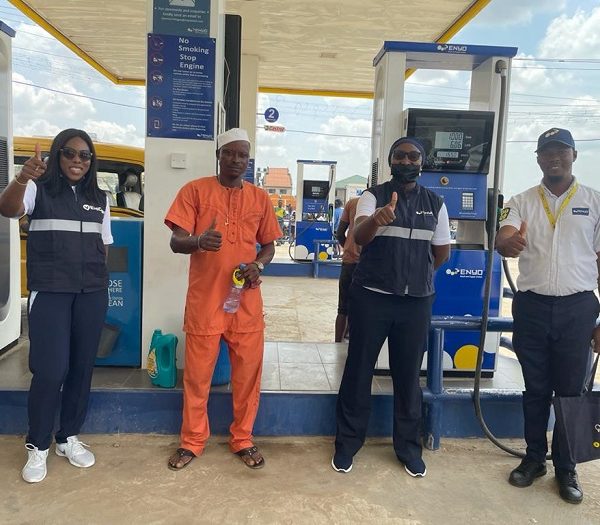 Enyo Reopens Retail Station at Isheri