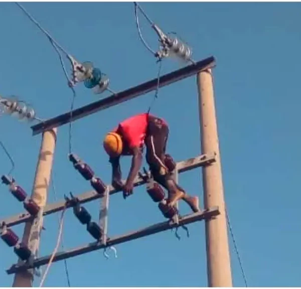 An Unidentified Man Electrocuted in Ogun