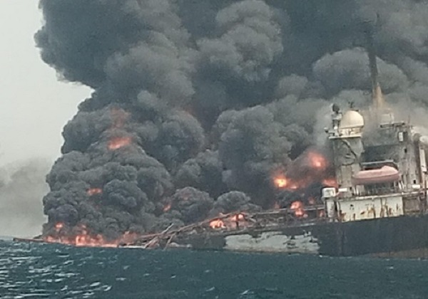 Fire Guts FPSO Offshore Oil Facility in Delta