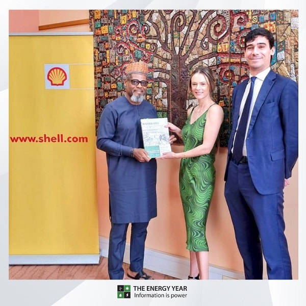 The Energy Year Team Visits Ed Ubong, MD, Shell Nigeria Gas