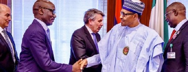 Buhari Visits ExxonMobil President on Bilateral Relationship