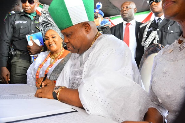 Adeleke Sworn in as Governor of Osun State