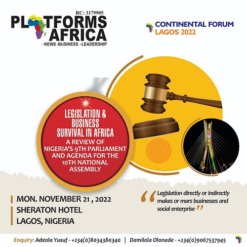 Solution Tops Agenda as Platforms Africa Holds Continental Forum in Lagos