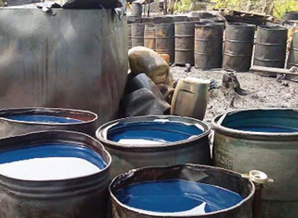 57 Illegal Refining Sites Destroyed, 16 Oil Thieves Arrested in Military Incursions in Rivers