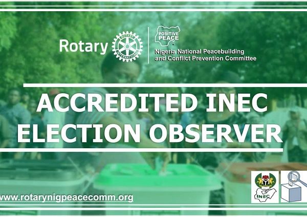 INEC Grants Rotary International, Election Observation Status