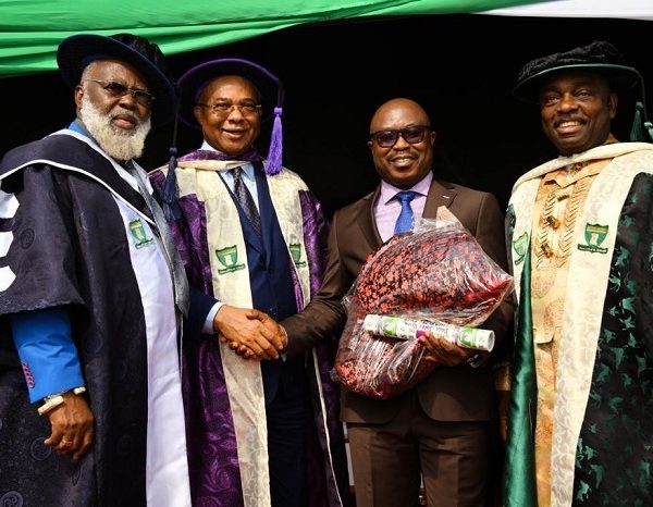 Imo Varsity Awards Wabote Doctor of Science, Celebrates Accomplishments