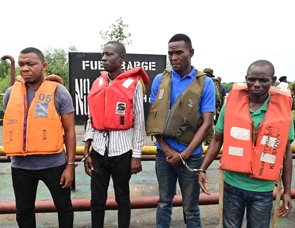 Crude Oil Theft: NNPC Records another Success as Security Agencies Make Fresh Arrest