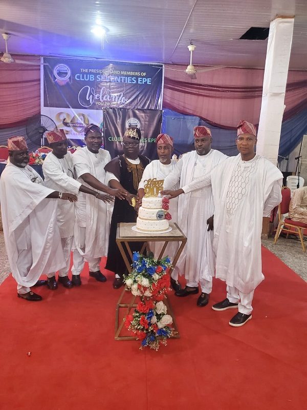 Club 70’s Epe Celebrates 20th Anniversary, Inducts New Members