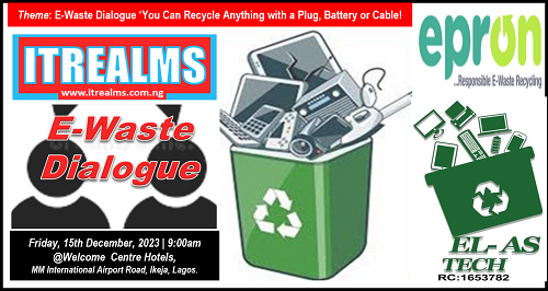 ITREALMS E-Waste Dialogue Partners EPRON, EL-AS Tech, WEE-Eco on Small Waste Collection