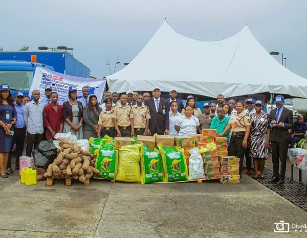 CBN Staff Donates Food Stuff, Walking Aids to Special Homes in Port Harcourt, Empowers Abuloma Indigenes