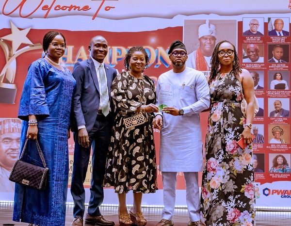 Kyari Wins Champion Newspapers’ Most Outstanding Energy Icon Award