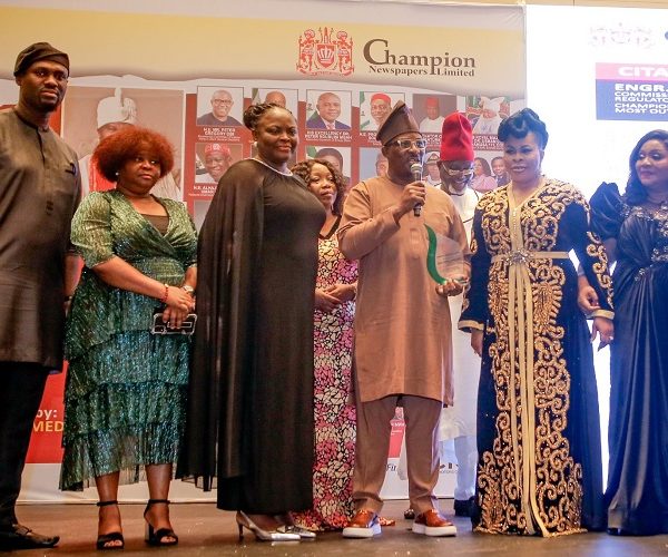 NUPRC CCE, Komolafe Wins Champion Newspapers’ Most Outstanding Regulator Award