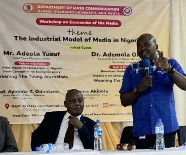 Platforms Africa’s Adeola Yusuf Mentors Young Journalists at Olabisi Onabanjo Varsity