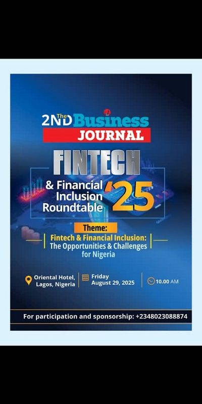 Expert: Fintech, Financial Inclusion Critical for Sustainable Growth of Nigerian Economy