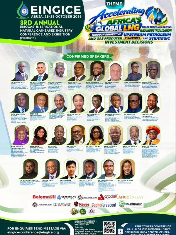 EINGICE 2026 Conference and Exhibition